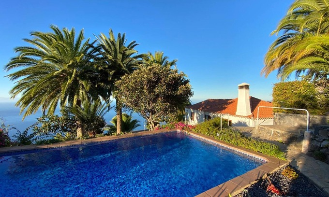 Tijarafe Maison | Endroit isolé sur plus de 45 000 m2, vue sur la mer unique (Aguatavar, Tijarafe)