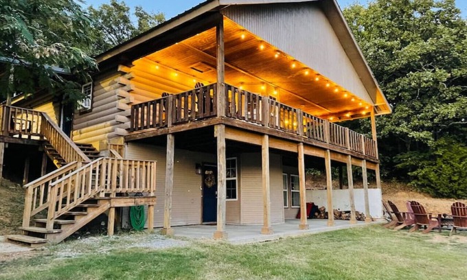 Eufaula Cabine | Two Story Cabin Near Lake Eufaula