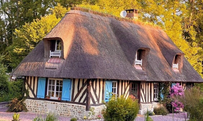 Quetteville Maison | Chaumière typique et sa dépendance proche Honfleur et Deauville