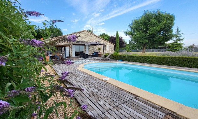 Montaigu-de-Quercy Maison | Promotion maison de campagne avec piscine chauffée