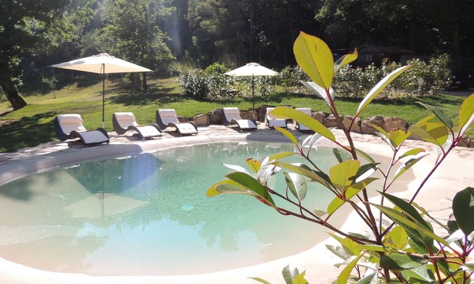 Radicondoli Villa | Ferme toscane typique avec piscine et climatisation en pleine nature