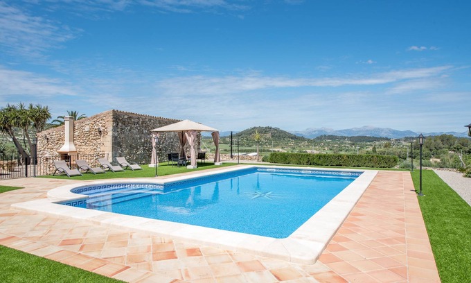 Sant Joan Maison | Villa typiquement majorquine "S'Era de Son Roig" avec jardin, piscine et Wi-Fi