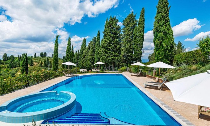 Bucciano Appartement | Typisch Toscaans appartement met zwembad en airconditioning