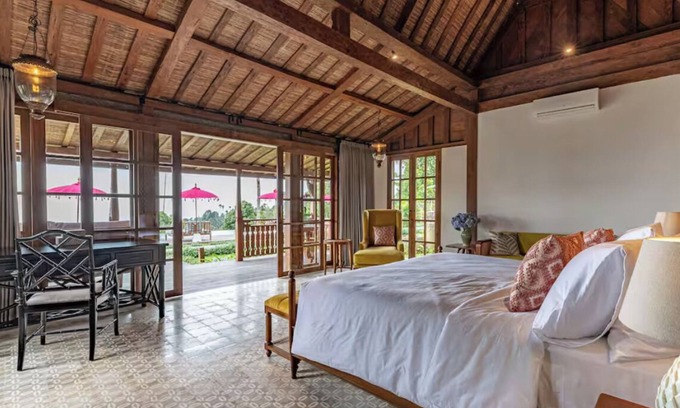 Banjar Villa | Umah Lusa - Deluxe Suite, 1 Bedroom, Balcony, Garden View