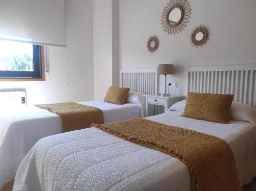 Dean Pequeno Appartement | Un rincón con vistas a la Ría, playa y parking.
