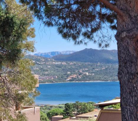 Cugnana Verde Appartement | Una finestra vista mare in Costa Smeralda