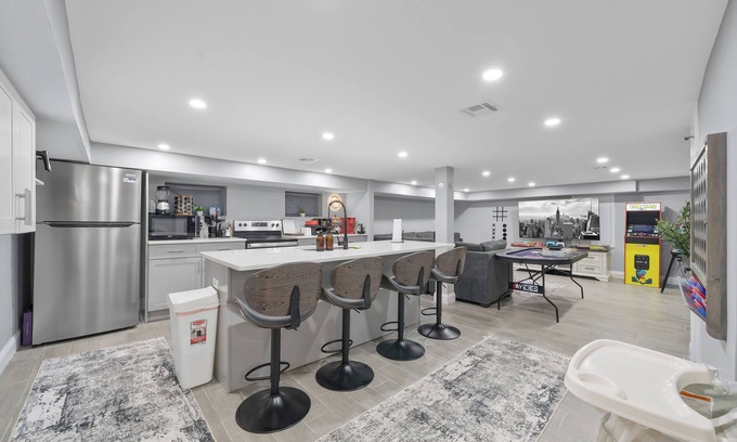 Union Appartement | Union Oasis: Hot Tub, Grill, Gym, Games, Massage chair, EWR 10min, NYC 30 min