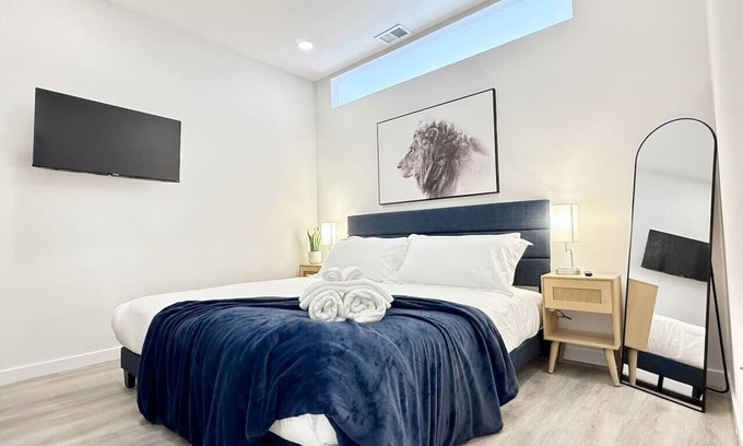 Poplar Appartement | Unique 1BR King|Free Parking|NLiberties 609