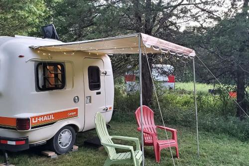 Pine Bush Maison | Unique Caravan for Vintage Glamping Experience in Pine Bush, New York