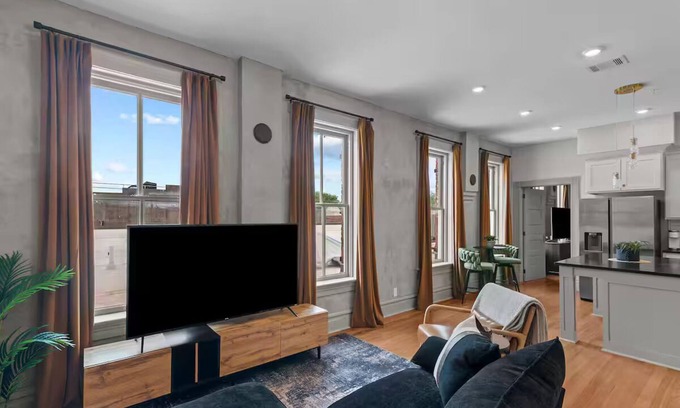 Shreveport Appartement | Unique Downtown Loft