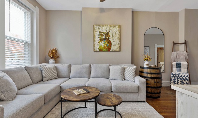Fan District Maison | Unique Modern Farmhouse Comfort in the Heart of Richmond VA