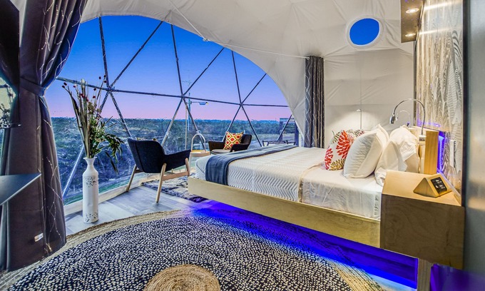 Lago Vista Station Balnéaire | Unique Eco-Glamping Resort in TX Hill country - Pod #4!