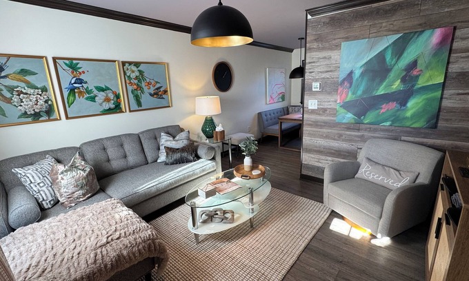Biddleville Maison | Unique, professionally designed amenity-rich 2-bedroom townhome in Uptown CLT