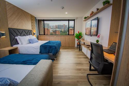 La Aguacatala Appartement | Unique Suite in El Poblado CoWork/GYM/Fast WiFi