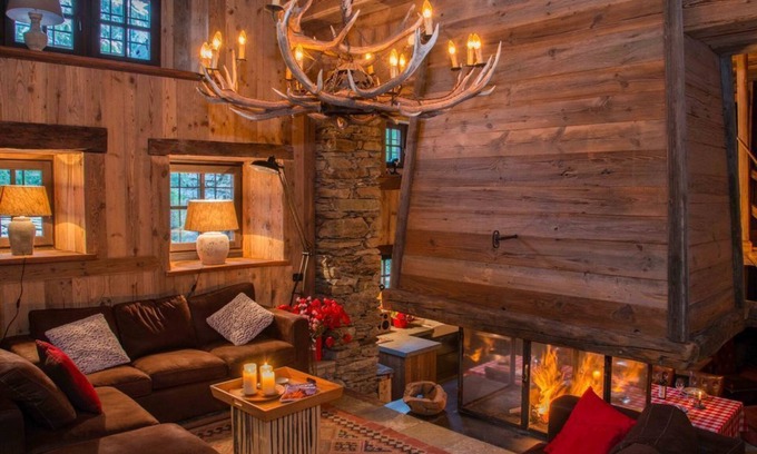Champoluc Chalet De Ski | Uniquely Located Old Stone And Wood House In Antique Mountain Village At 2083 M