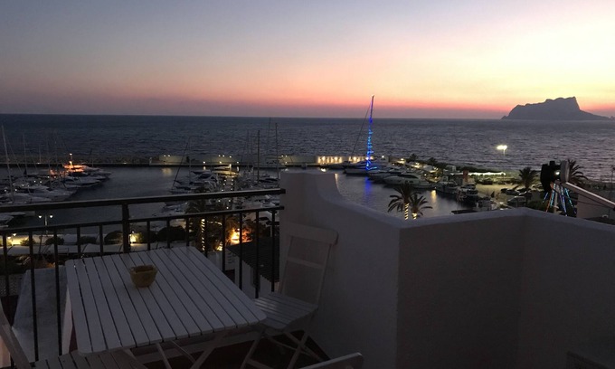 Moraira Town Centre Appartement | Vue imprenable sur l'océan et la marina