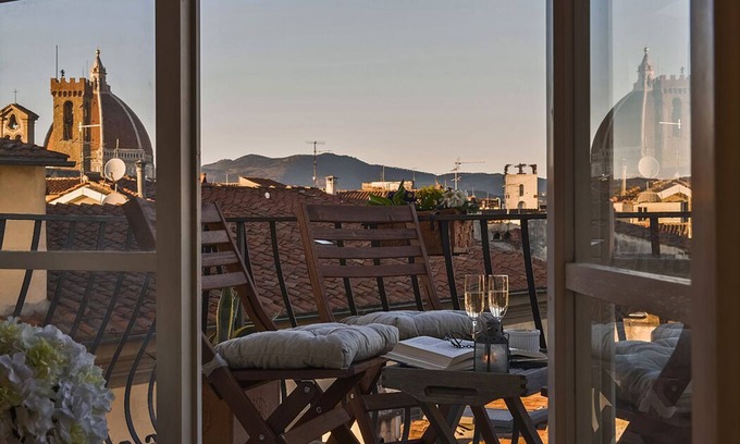 Santa Croce Appartement | Vue imprenable sur le toit Appartement