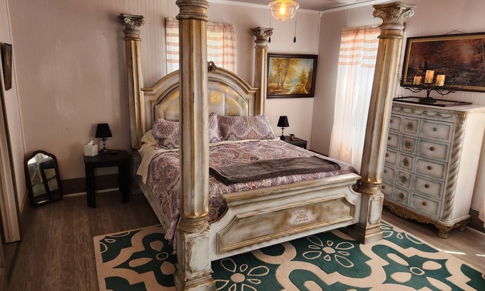 Lansing Maison | Unwind at the Lotus house Opal suite.