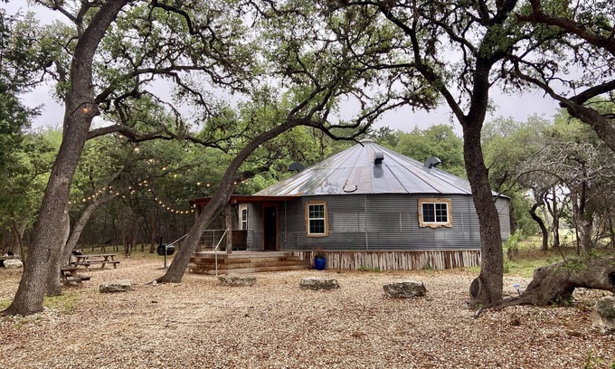 Leakey Cabine | Cabine à grains unique sur 32. 2 acres isolés