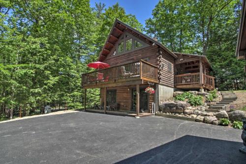 Conway Maison | Updated Log Cabin Near Story Land and Dianas Baths!