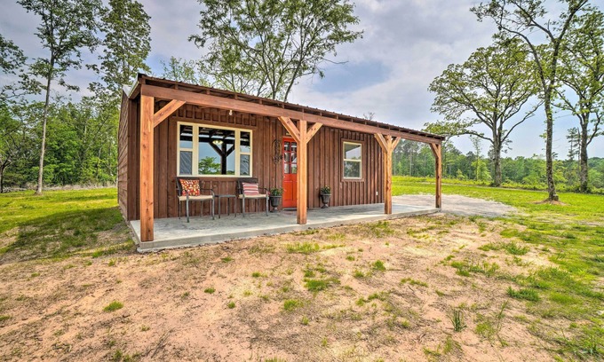 Ozark Cabine | Updated Studio Cabin in Ozark w/ Yard & Mtn View