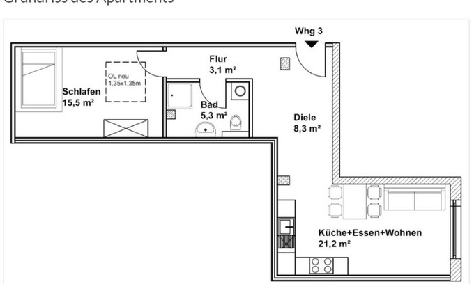 Wolfsburg Appartement | Upscale serviced apartment near VW plant - temporary living