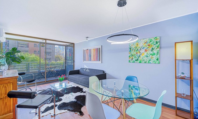 Santiago Appartement | Urban Bloom 3D, Wifi y Estacionamiento