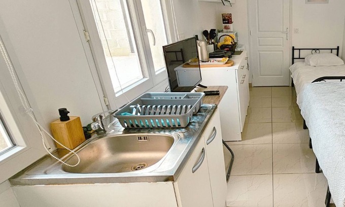 Sevran Appartement | Studio Charmant Proche RER/CDG/Parc des Expo