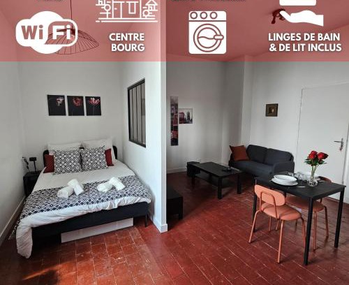 Beaupreau Appartement | V and Vendetta - Wifi fibre,Linge,Centre ville