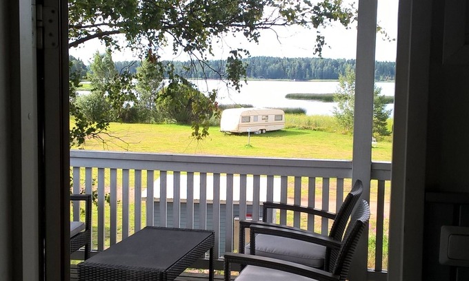 Virolahti Cottage | Vaalimaa Camping - On the beach