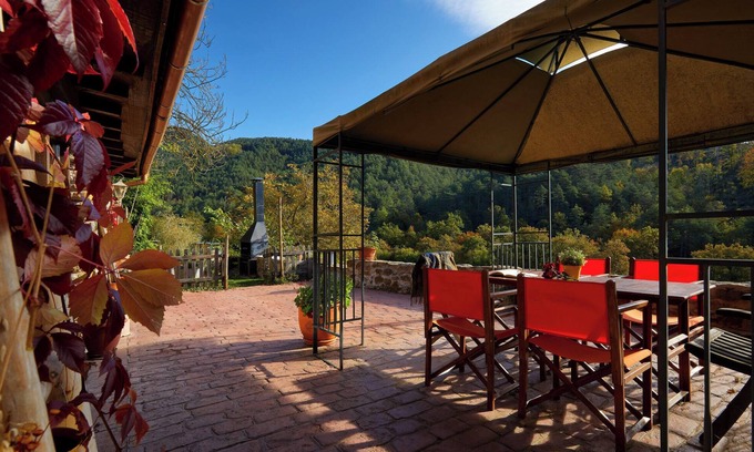 Sant Joan de Les Abadesses Maison | Maison de vacances "Galliner, El Reixac Casa Rural" avec vue sur les montagnes