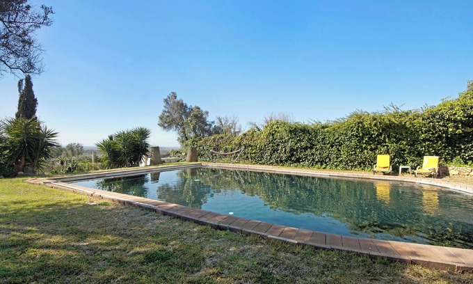 Messines de Baixo Maison | Maison de vacances "Arcadia T3" avec piscine privée, 2 terrasses et Wi-Fi