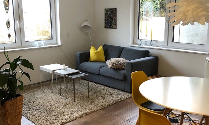 Reinhardshausen Appartement | Vacation apartment with distant views and sunset from your own terrace.