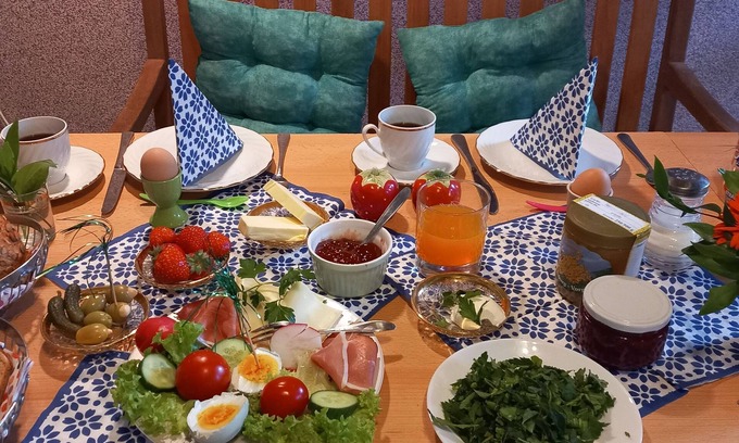 Krakow am See Lit Et Petit-Déjeuner | Apartment Roswitha - Appartement