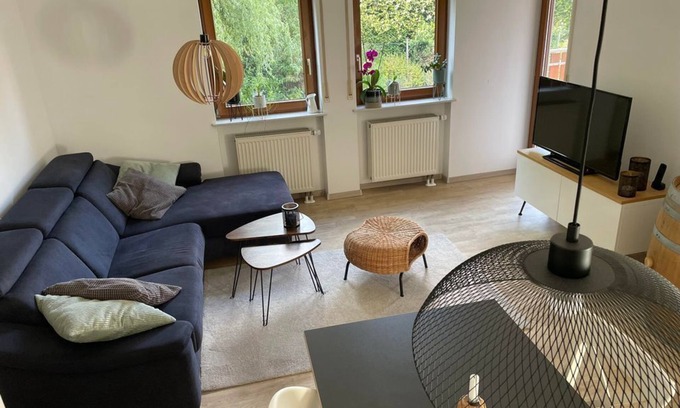 Oberotterbach Appartement | Vacation apartment Otter 22 - apartment/apartment, shower, WC, 1 bedroom