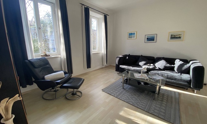 Bad Toelz Appartement | Vacation apartment Am Franziskanergarten "Apartment Scharfreuter" with balcony