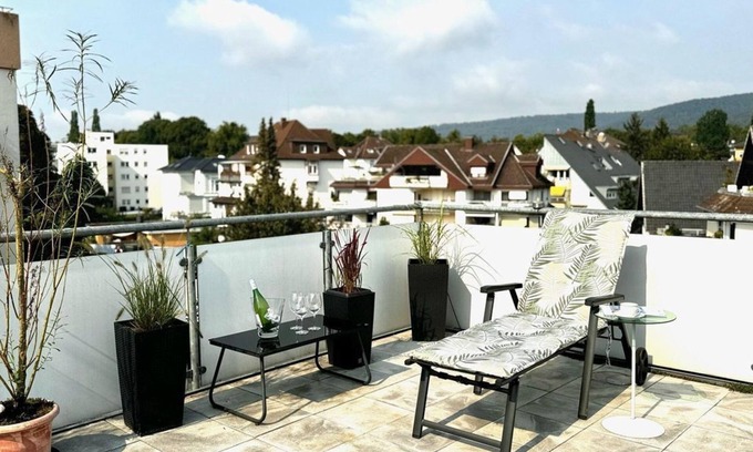 Bad Pyrmont Appartement | Vacation apartment "Dem Himmel so nah" - apartment/apartment, shower, WC, 1 bedroom