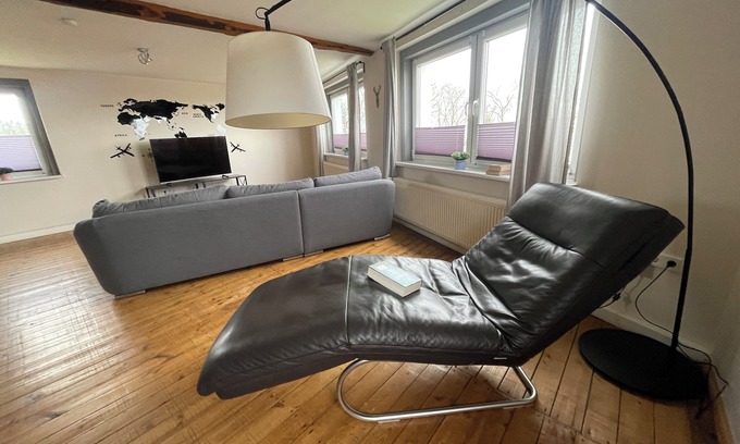 Boffzen Appartement | Vacation apartment with a wonderful view of the Weser