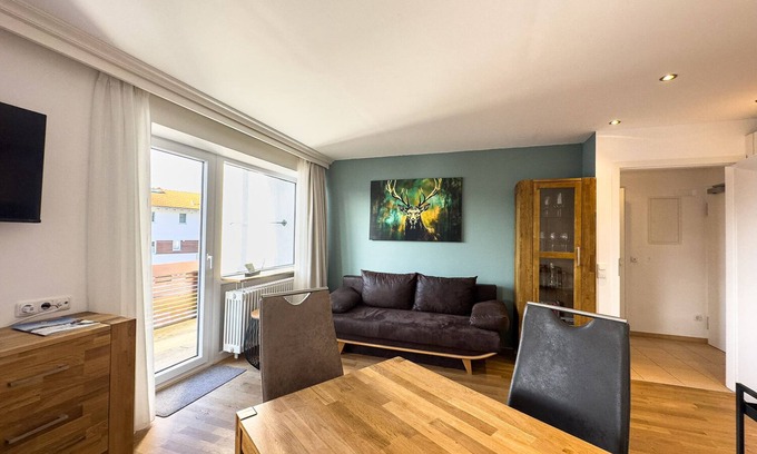 Kalzhofen Appartement | Vacation apartment "AllgäuTime" with swimming pool and sauna