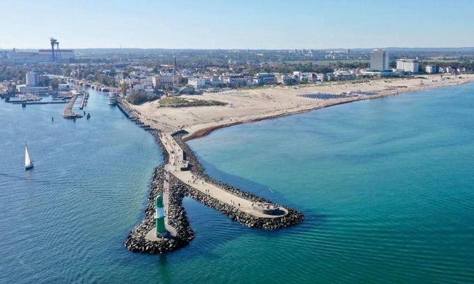 Warnemuende Appartement | Appartement Adriana directement dans la station balnéaire de Warnemünde
