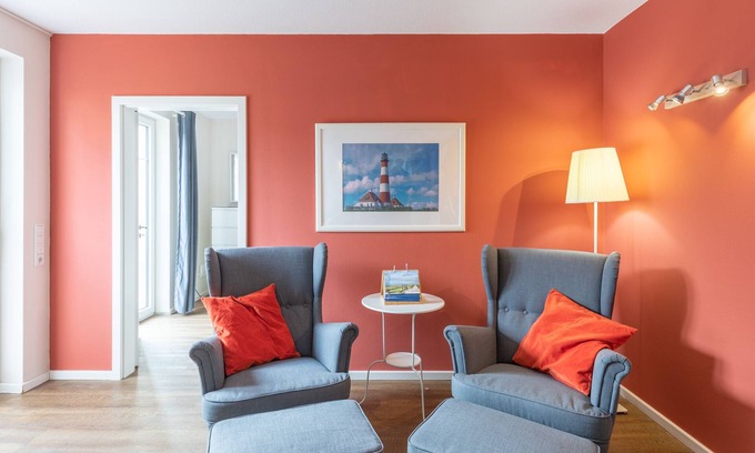 Husum Appartement | Vacation apartment Kleiner Austernfischer in Husum for up to 2 people