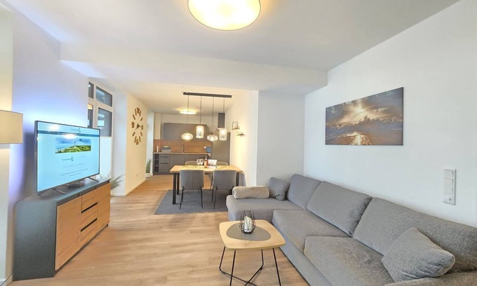 Norden Appartement | Vacation apartment Meeresrauschen on the first floor with sauna and pets allowed - Welcome to