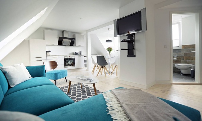 Stralsund Appartement | Appartement sur Strelasund 150m de la plage Wi-Fi 100Mbits (Rénové 07-2017)