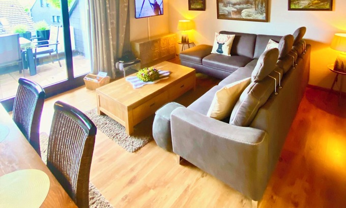 Hildfeld Appartement | Appartement "Panorama" (Winterberg / Hildfeld) avec 2 chambres