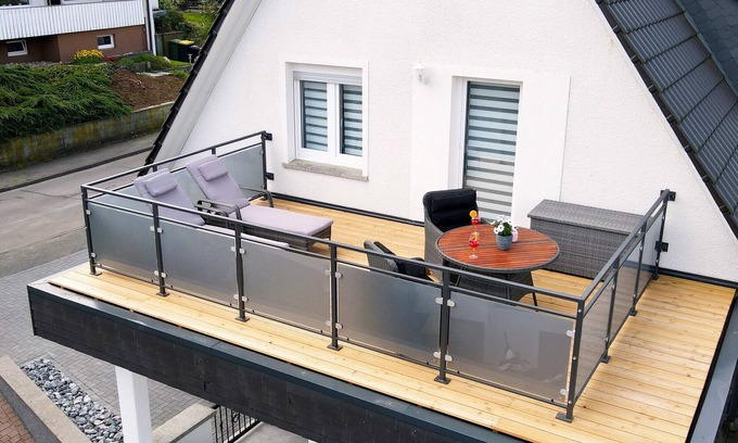 Rhode Appartement | Apartment panoramic view with 60 square meters, 1 bedroom, 1 living room, max. 3 people