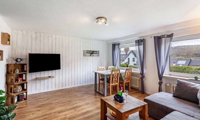 Hoppecke Appartement | Appartement "Wilde Schanze", 55qm, avec jardin et WLAN