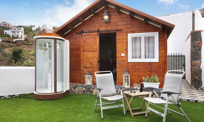 San Juan de la Rambla Maison | Maison de vacances 'Los Diablitos 4' avec vue sur la montagne, terrasse partagée et Wi-Fi