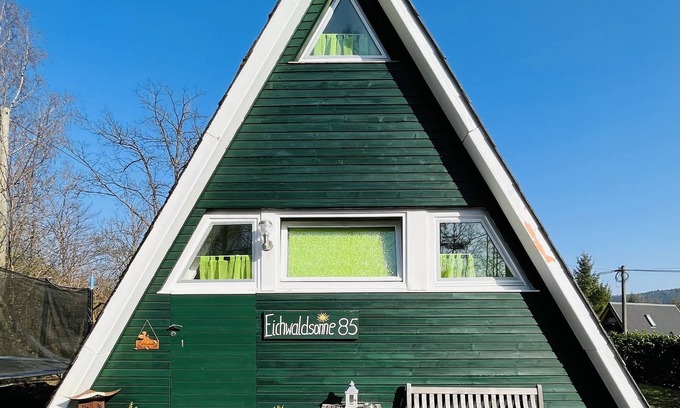 Feriendorf Eichwald Maison | Vacation home "Eichwaldsonne" in the middle of the Palatinate Forest in the Eichwald vacation village