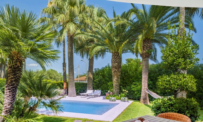 Gallina Maison | MAISON DE VACANCES À 300 MT. De la mer de sable fin et doré, AVEC PISCINE PRIVÉE
