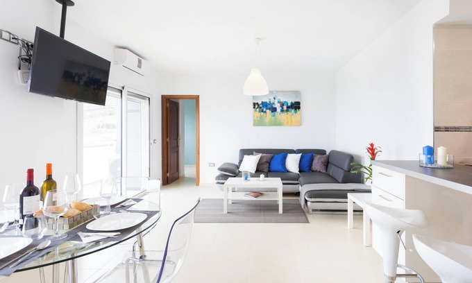 Bajamar Appartement | Maison de vacances 'Armonía Park - Bajamar' avec vue sur la mer, terrasse et Wi-Fi